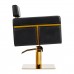 Hairdressing Chair GABBIANO TOLEDO GOLD black